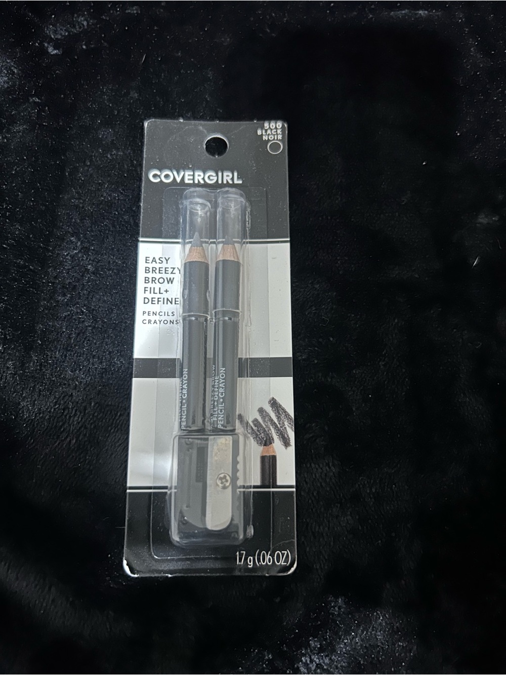 COVERGIRL Brow Fill + Define Pencil Duo in Black #500